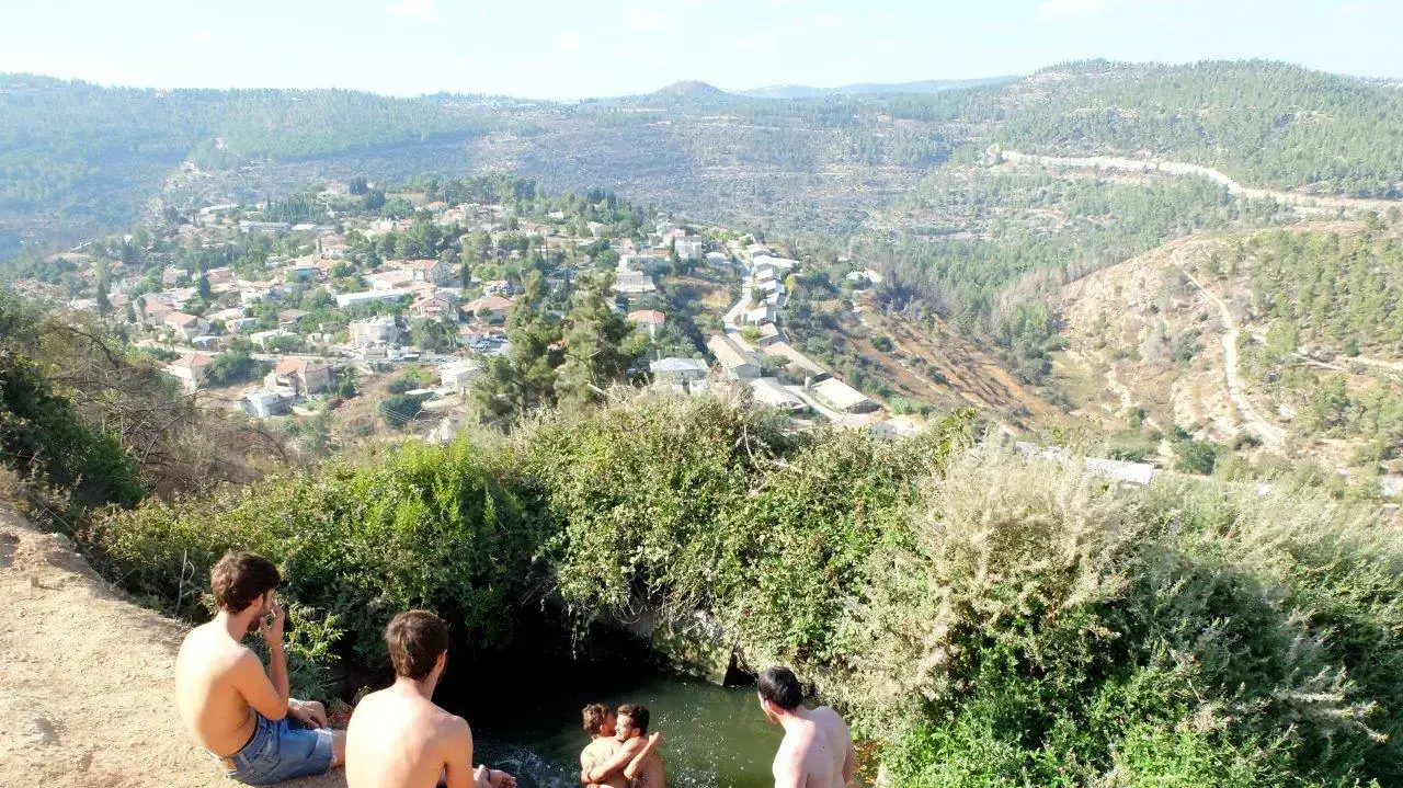 שביל המעיינות יער עמינדב