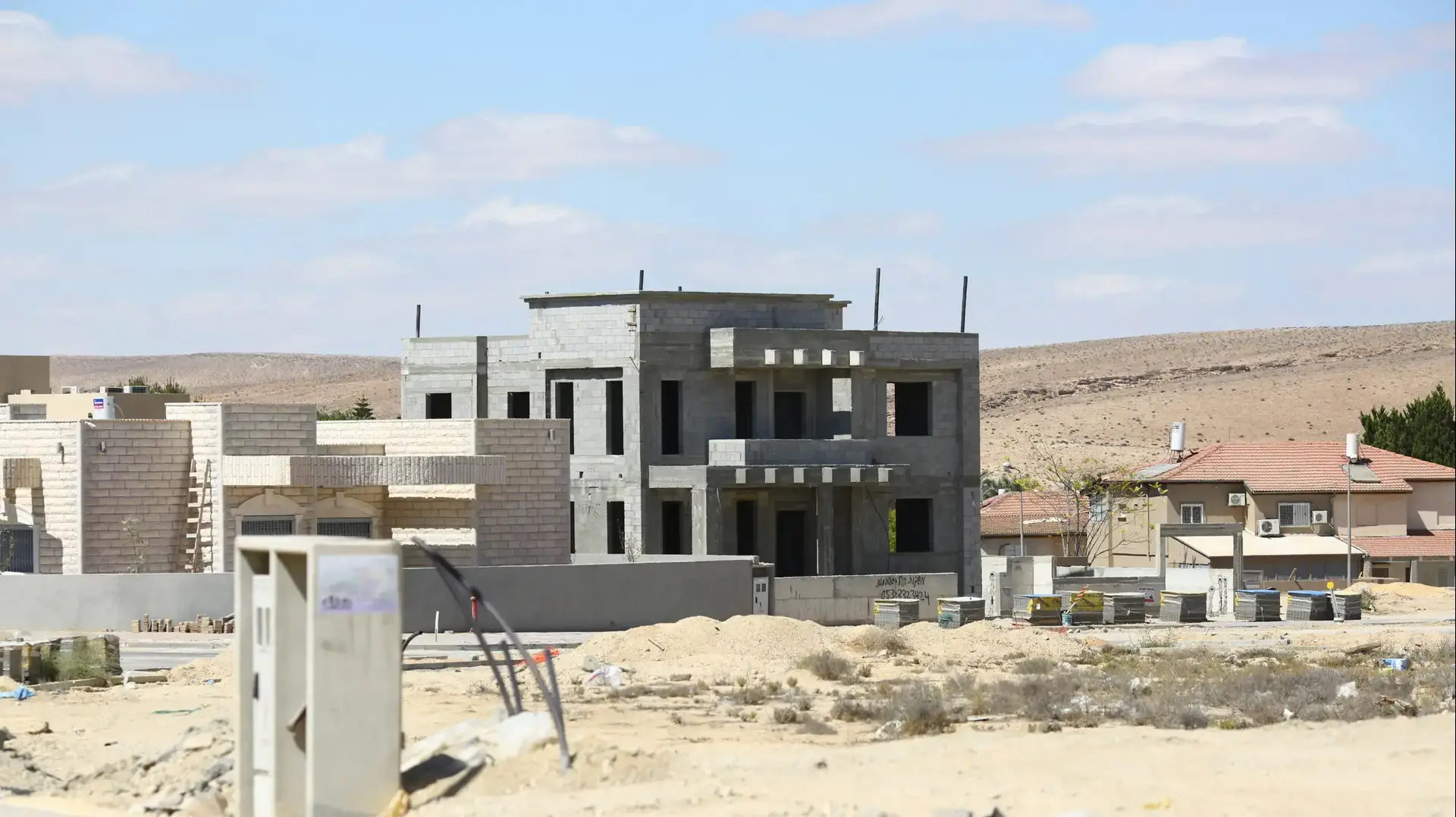 בנייה בירוחם, אוקטובר 2016