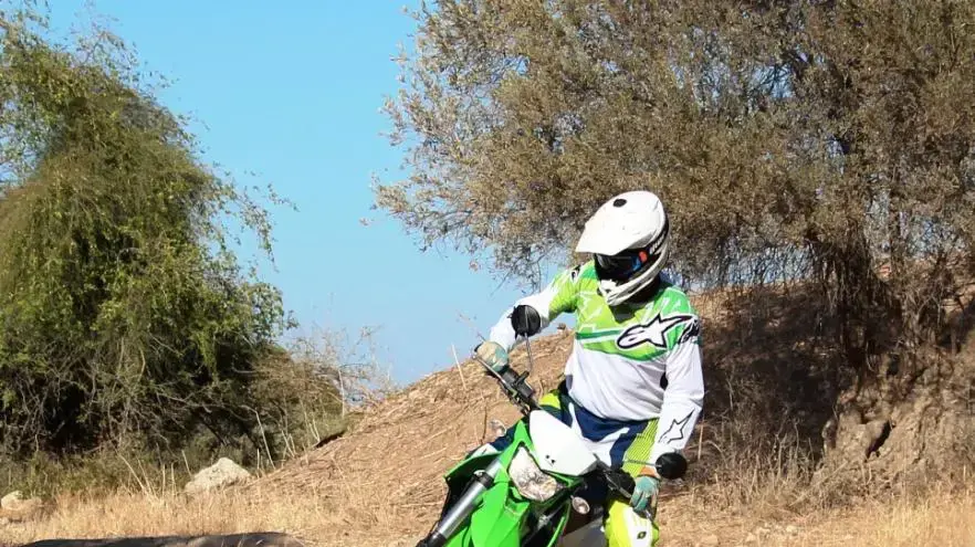 קוואסאקי KLX  במבחן