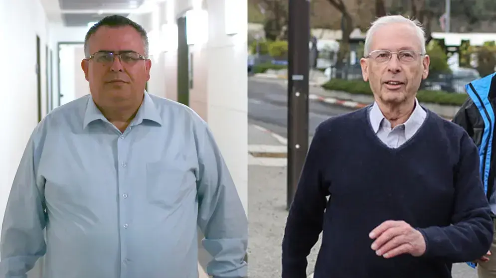 חבר הכנסת בני בגין וחבר הכנסת דוד ביטן