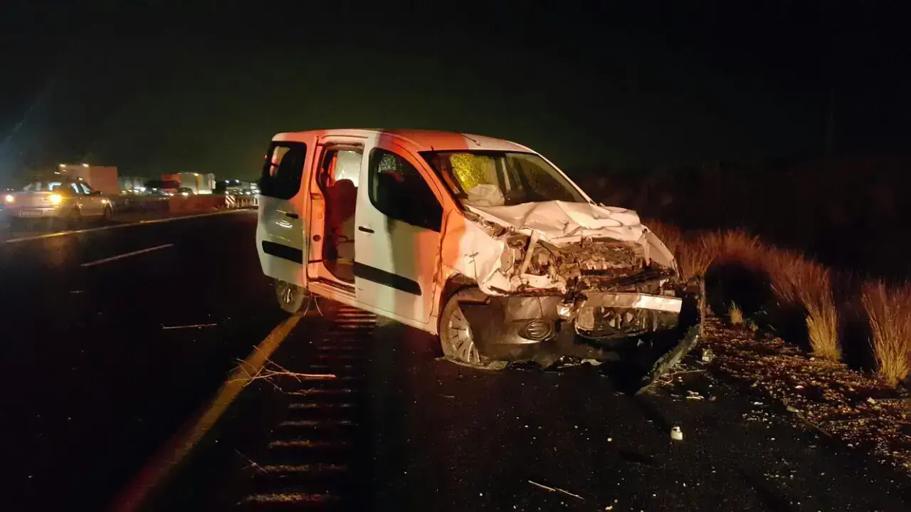 הרוגה ושמונה פצועים בתאונת דרכים בסמוך לקריית גת, 16 בדצמבר 2016