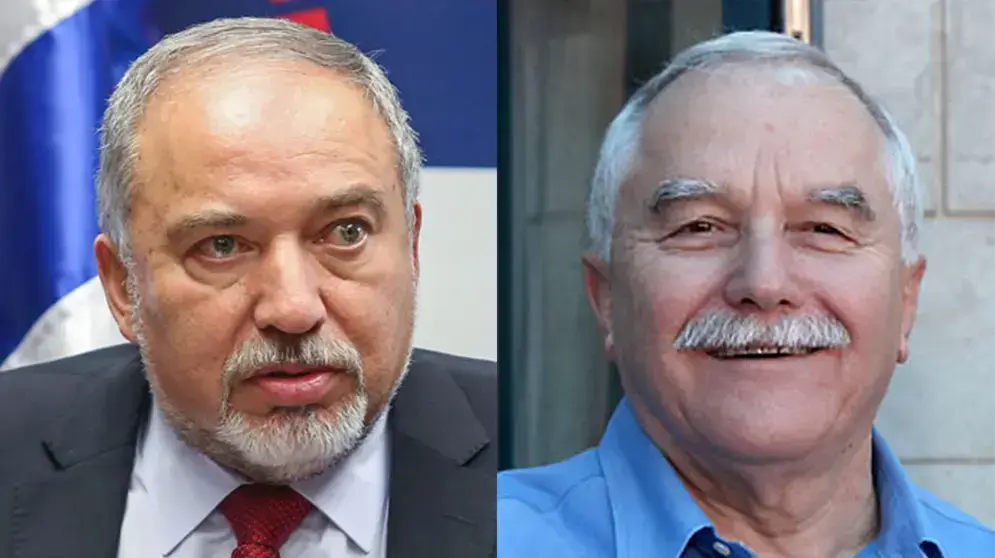 אביגדור ליברמן ויאיר שמיר