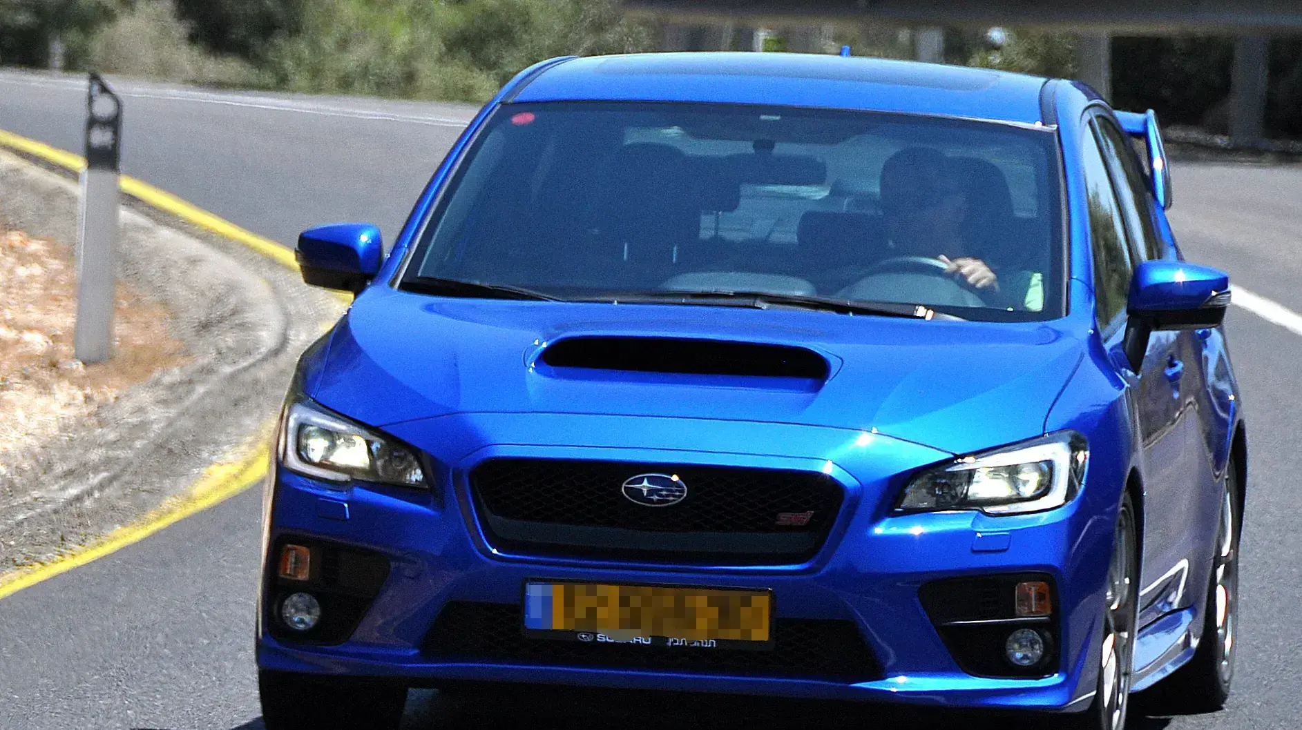 מבחן סובארו אימפרזה STI אוגוסט 2014