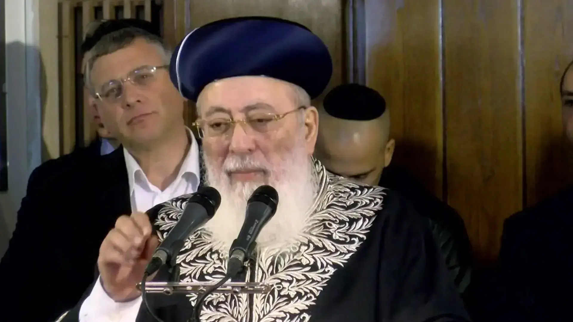 הרב עמאר ספד לשר נאמן: "בזמן שאחרים בילו בכל מיני מקומות הוא בילה באוהלה של תורה"