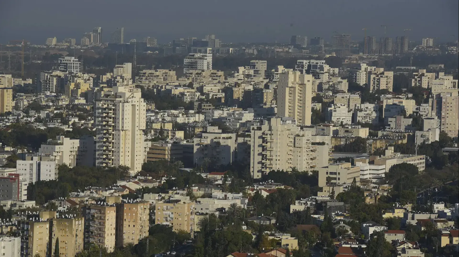 שכונת מעוז אביב, תל אביב. דצמבר 2016