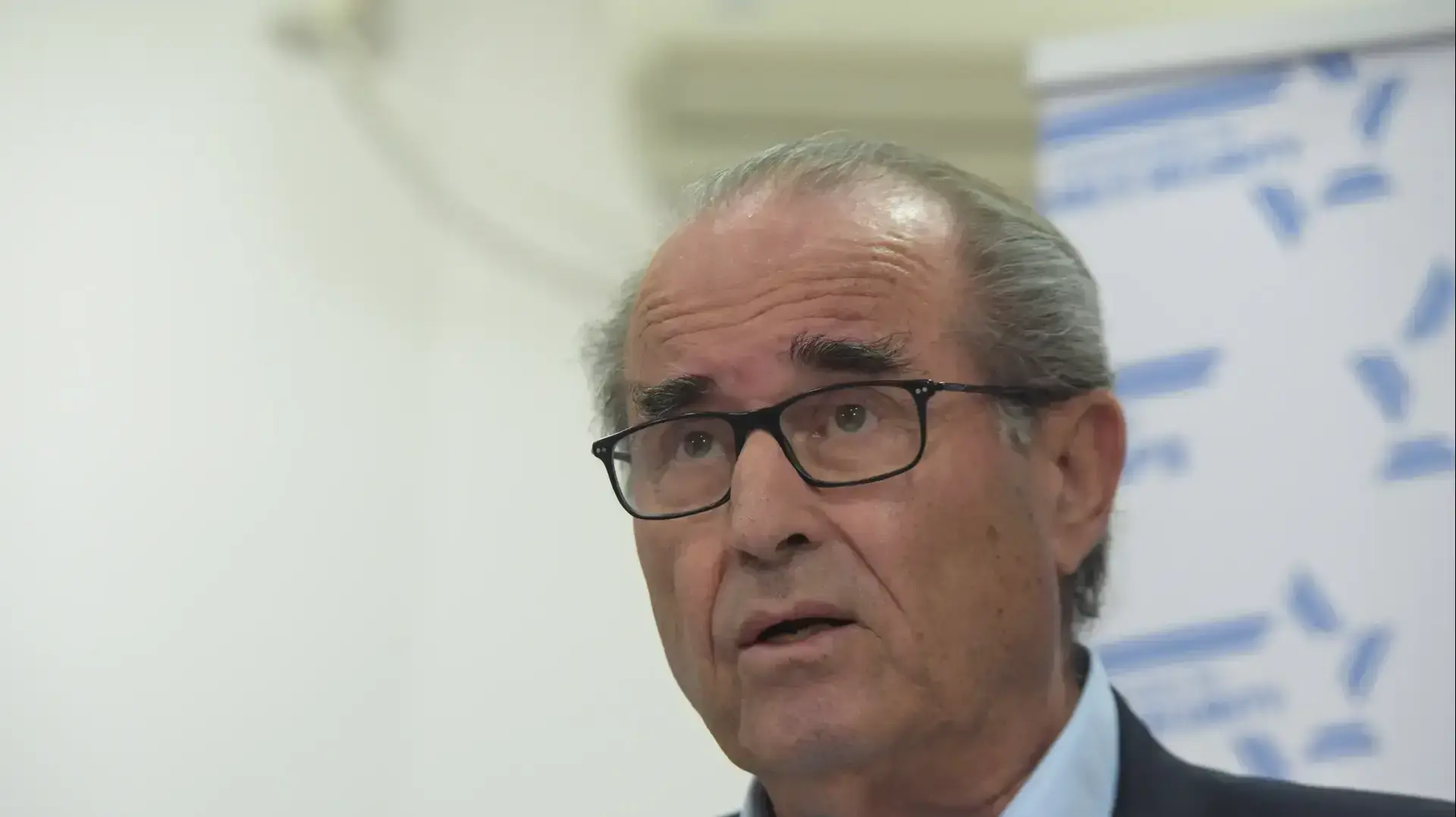 שבתי שביט, לשעבר ראש המוסד, מסיבת עיתונאים על תחילת קמפיין ההיפרדות מהפלסטינים ביוזמת תנועת "מפקדים למען ביטחון ישראל". תל אביב 15 בינואר 2017