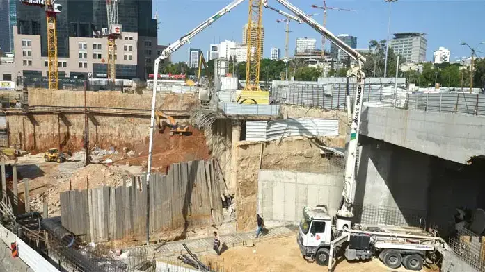 יציקת בטון