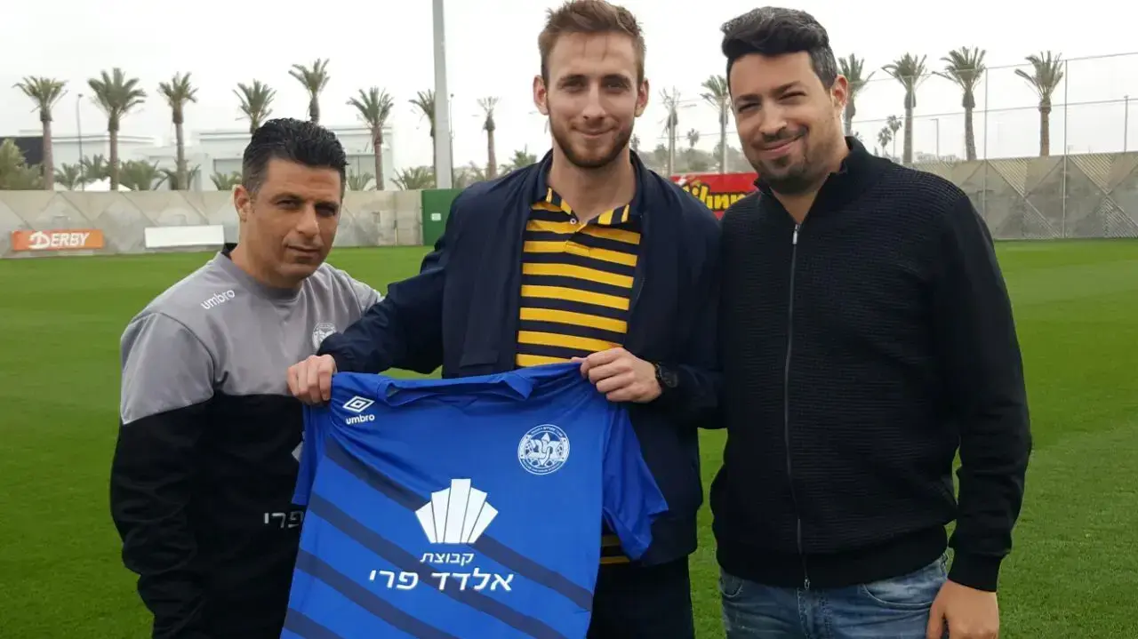 שחקן מכבי שעריים אלדר חסנוביץ' שחקן מכבי שעריים אלדר חסנוביץ'