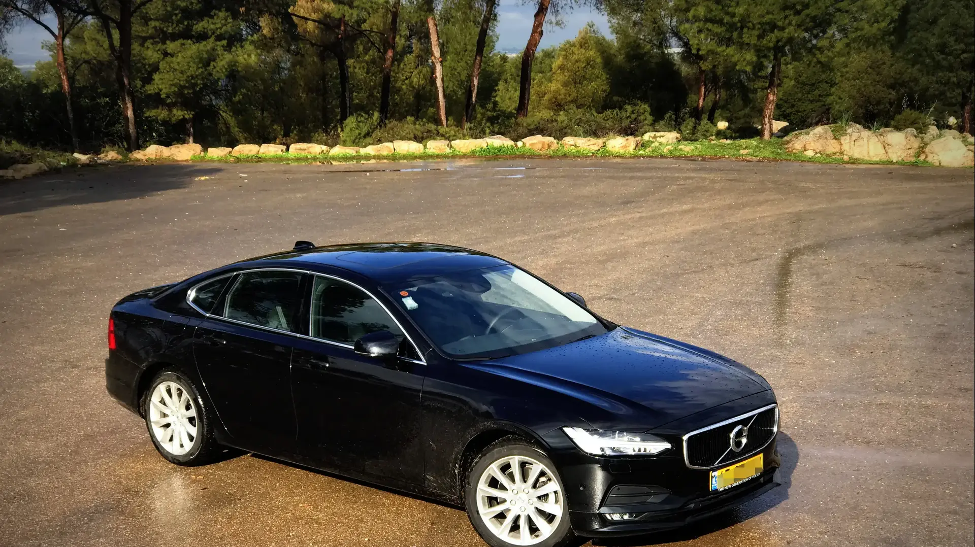 וולוו S90  מבחן דרך