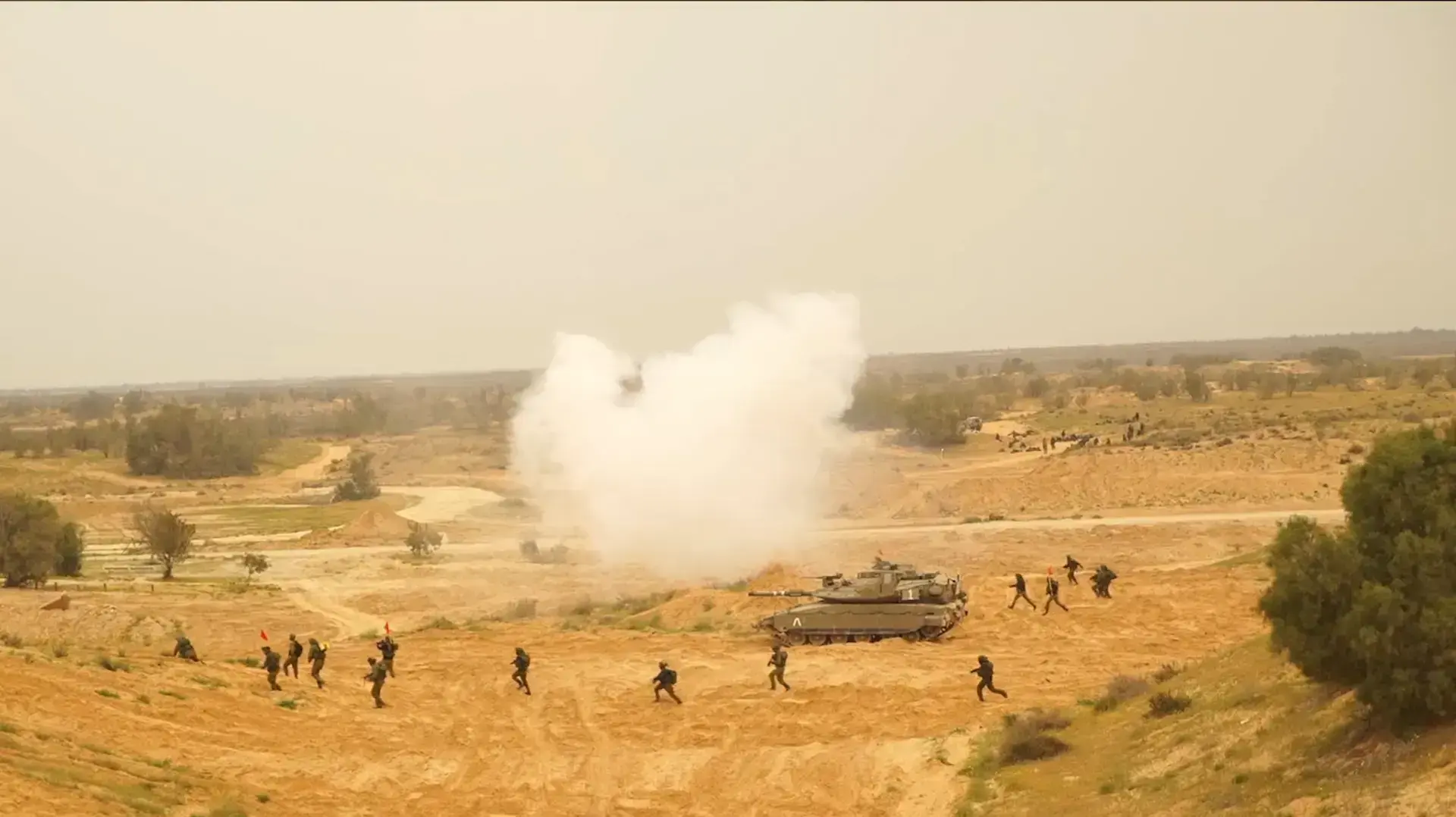 עוצבת המילואים של פיקוד הדרום ערכה את תרגיל המילואים הגדול ביותר השנה