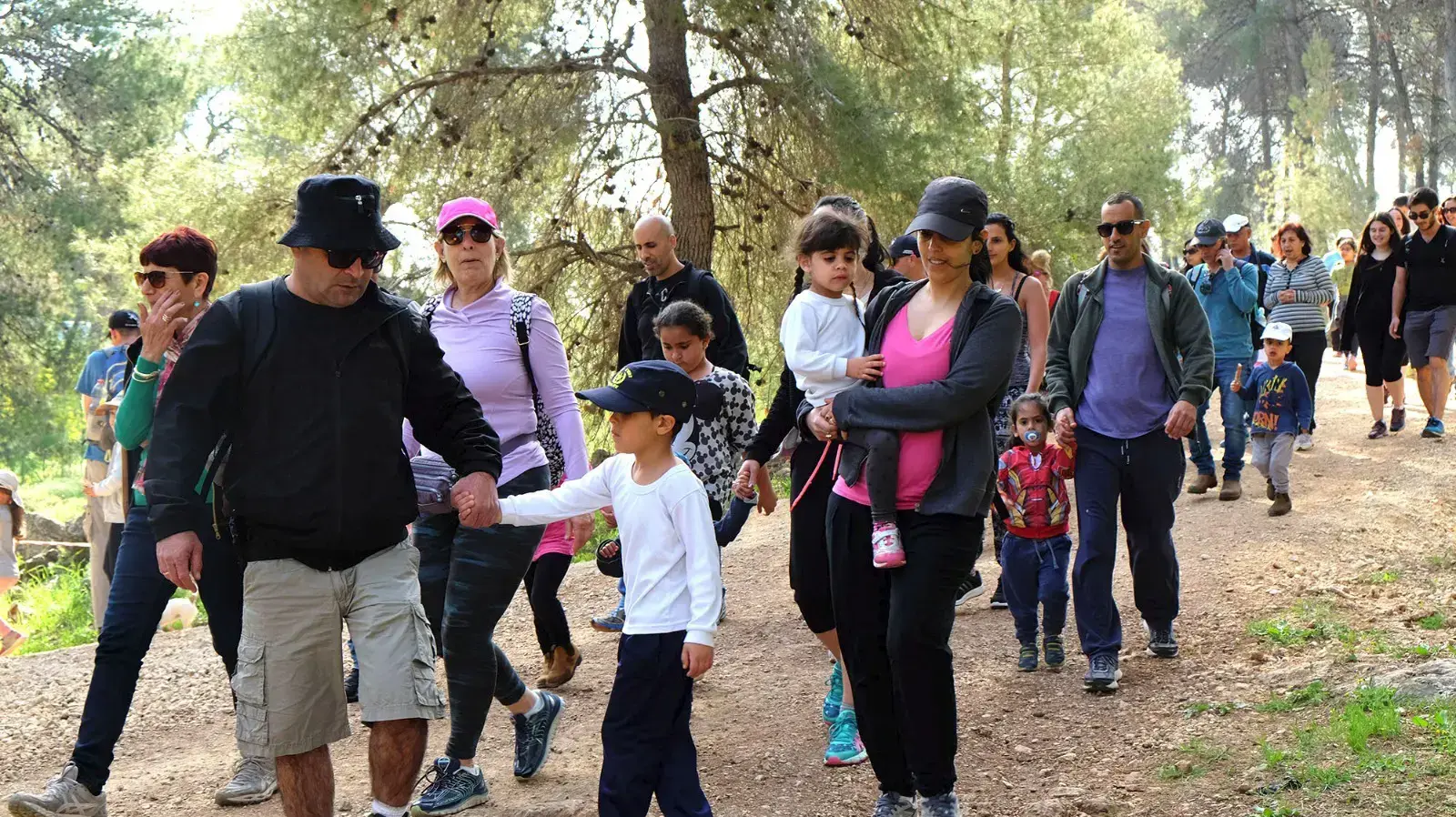 12 אלף איש השתתפו בצעדת הגלבוע השנתית, 25 במרץ 2017