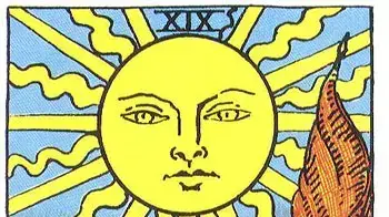טארוט קלף השמש sun