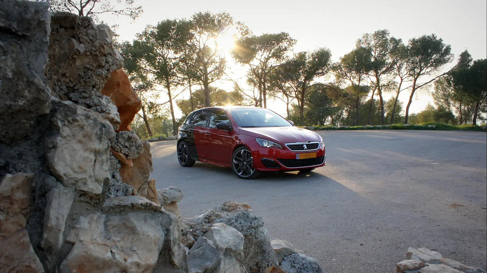 פיג'ו GTI308  מבחן דרכים