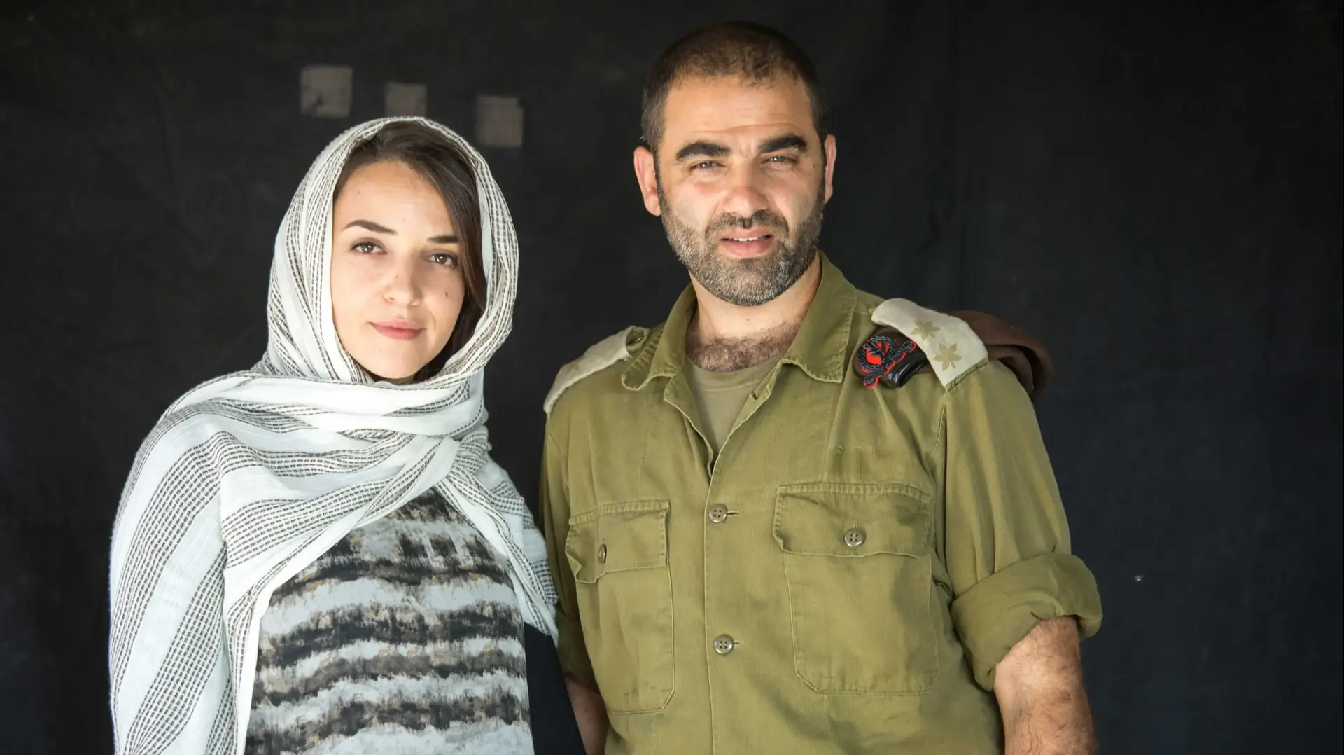 הישאם סולמאן ולוסי אהריש בסדרה "כבודו"