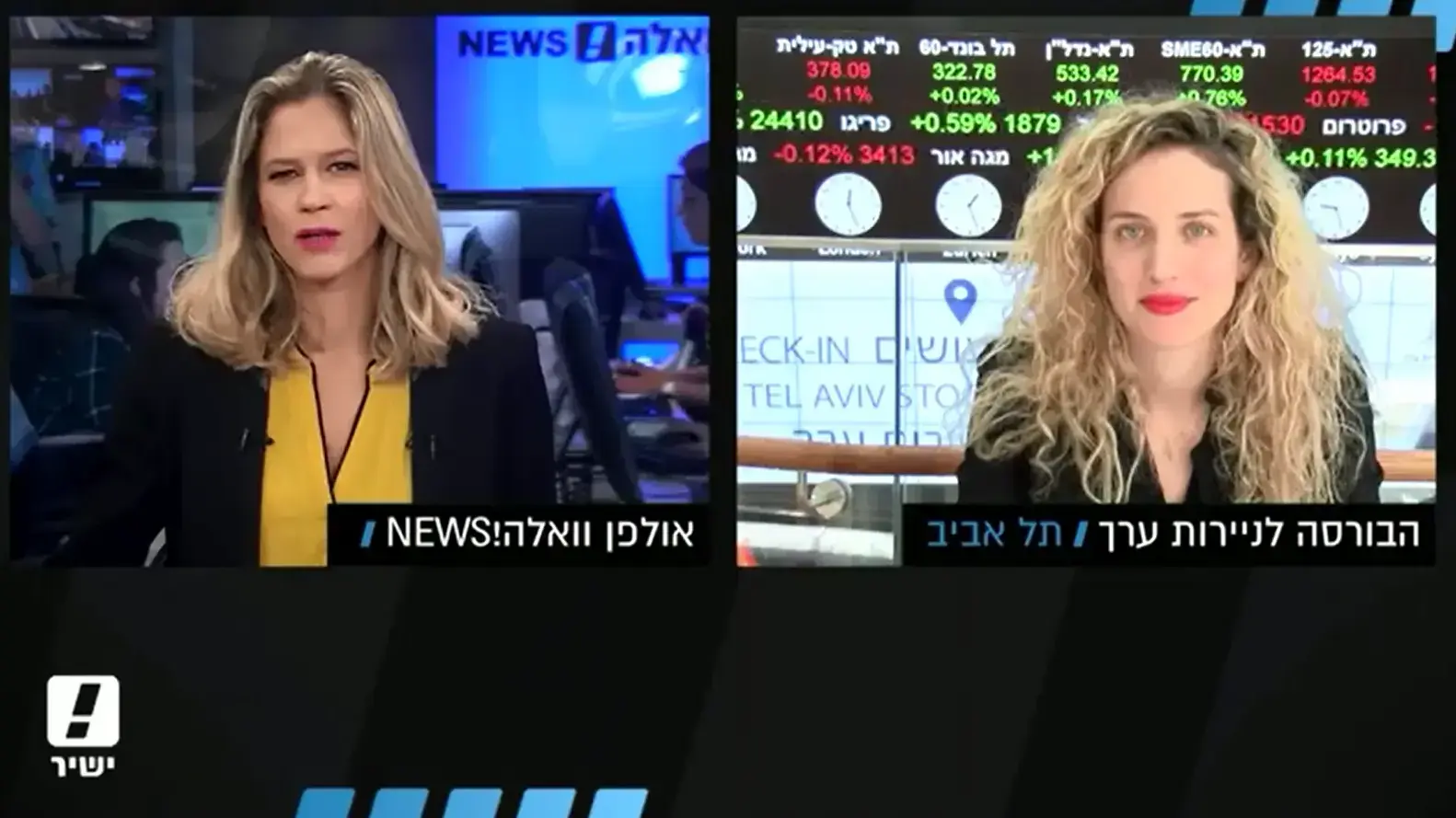 לי תם עם עדכון מהבורסה