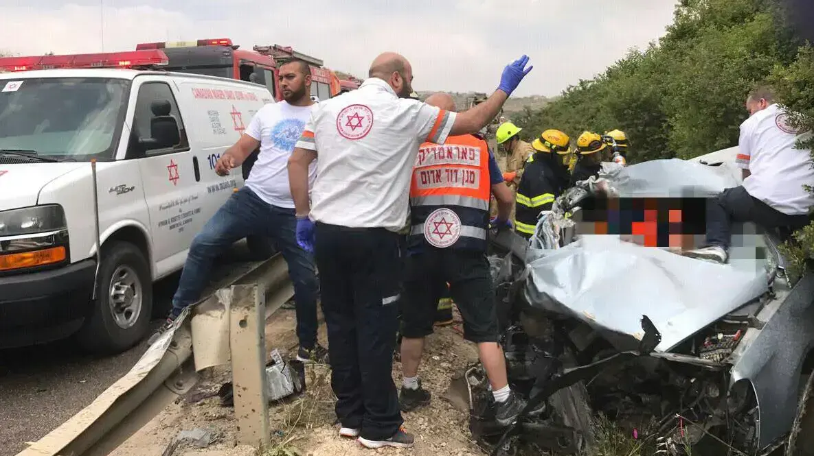 בכביש 79 סמוך לישוב ריינה מערבל  בטון פגע ברכב פרטי 3 במאי 2017