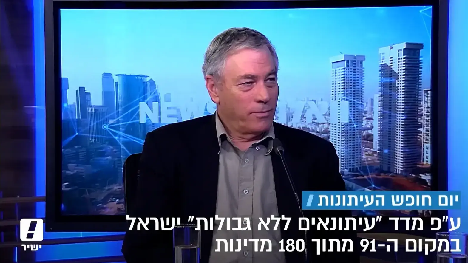 אורי דרומי על מדד חופש העיתונות לשנת 2017
