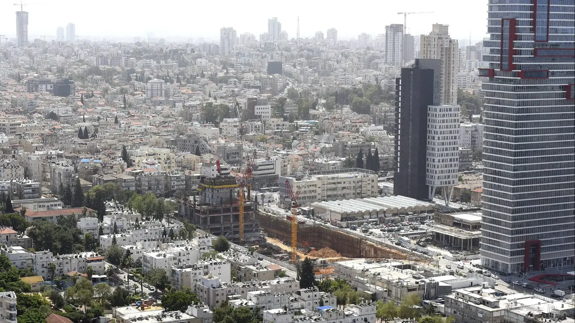בני ברק ממעוף הציפור