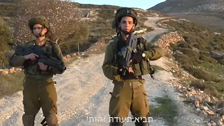 עימות בין קצין צה"ל לפעיל ארגון בצלם