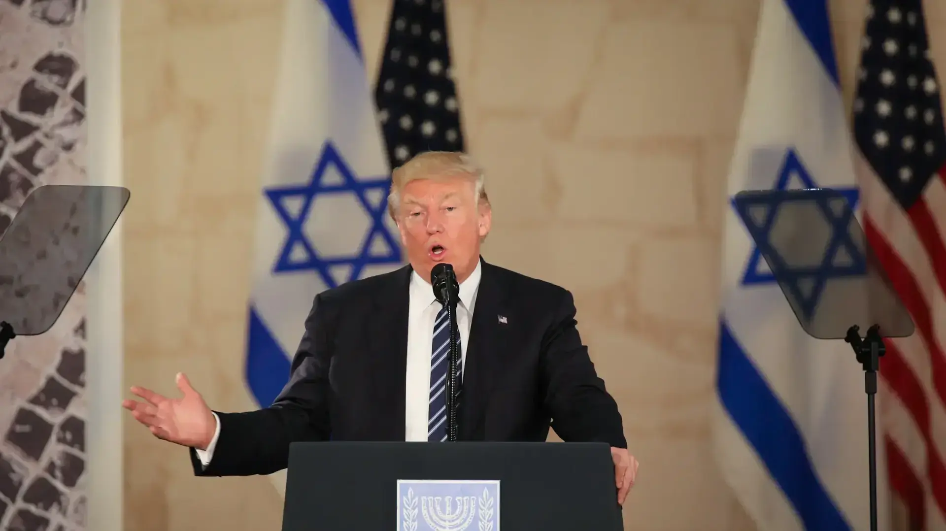 ביקור הנשיא טראמפ והגברת הראשונה מלניה טראמפ במוסד יד ושם, ירושלים, 23 מאי 2017