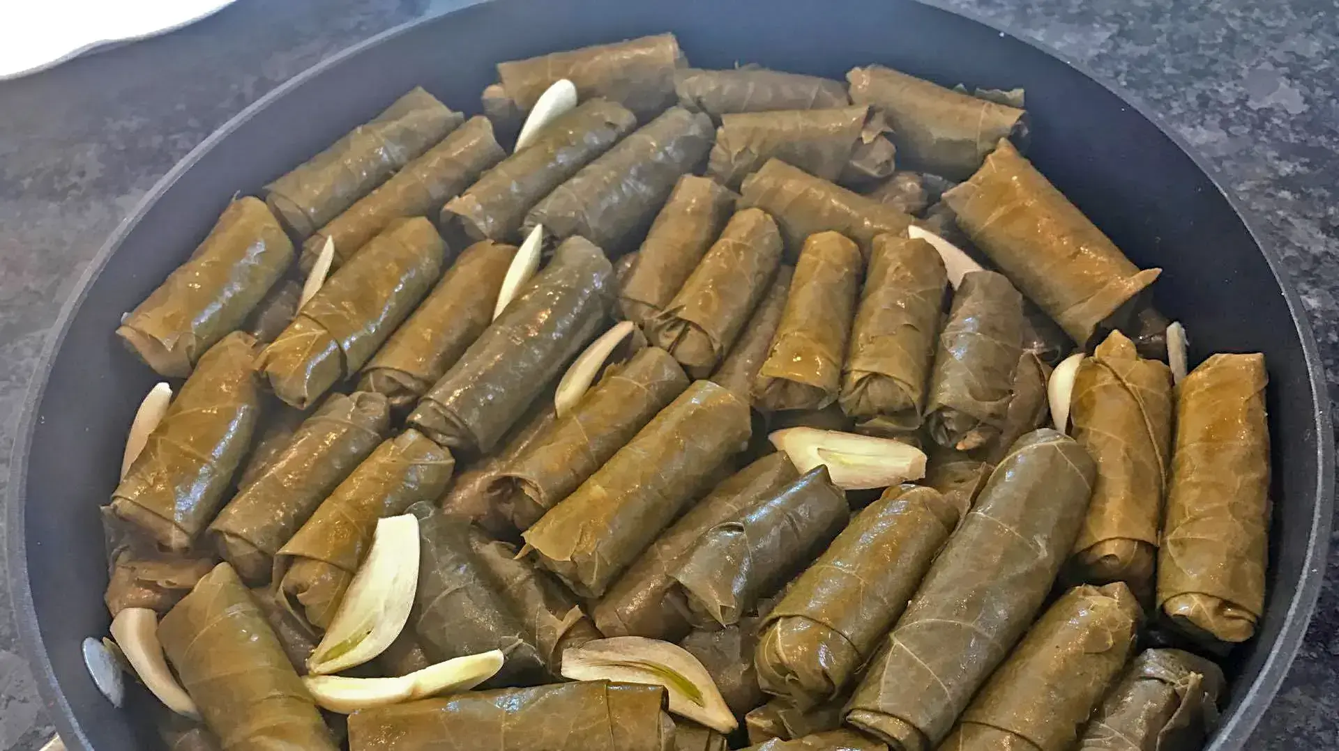 מתכון עלי גפן ממולאים