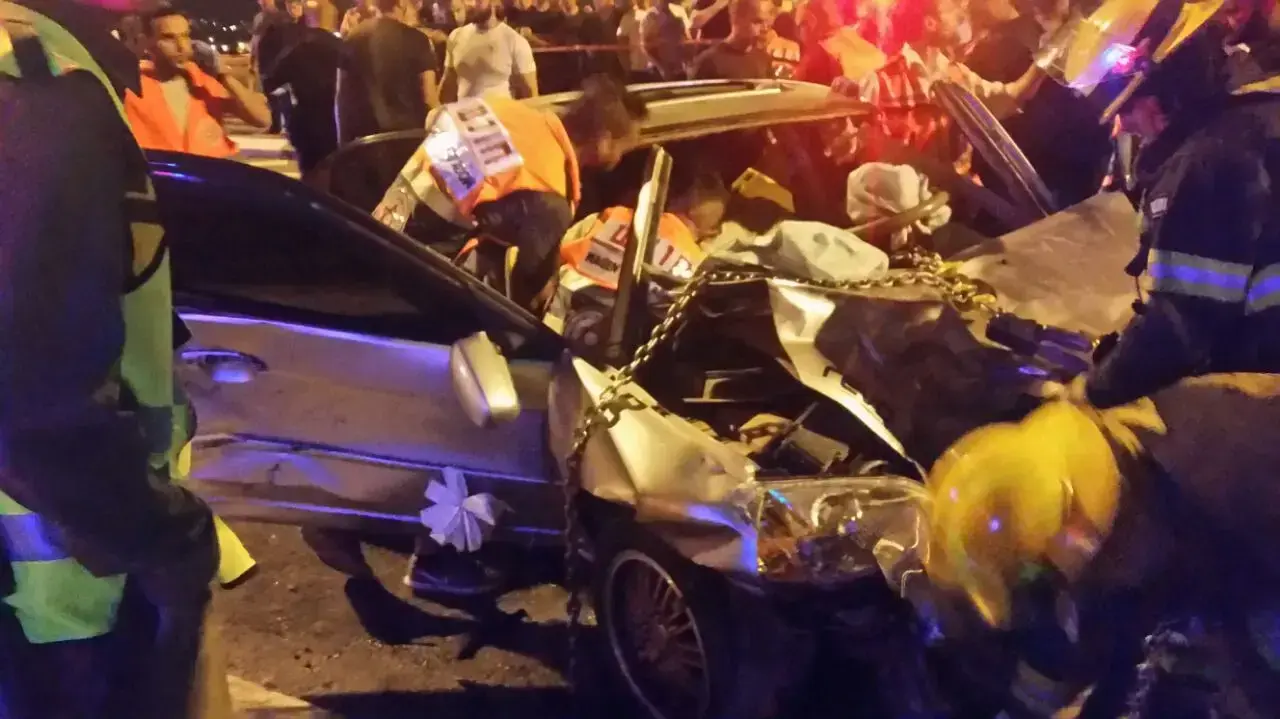 צעיר בן 25 נהרג ושלושה צעירים נוספים נפצעו בתאונה בכביש 9 סמוך למחלף באקה, 29 במאי 2017