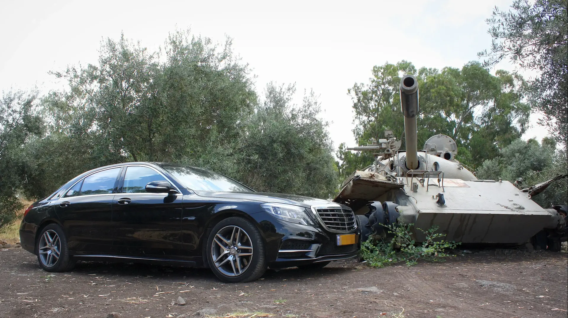 מרצדס S500E  מבחן דרך