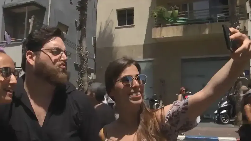 אביעד בללי קורנליוס האיום במצעד הגאווה