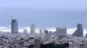 תמונות מהגג של עזריאלי פברואר 2012