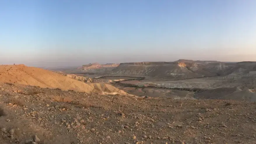 נוף ממדרשת בן גוריון