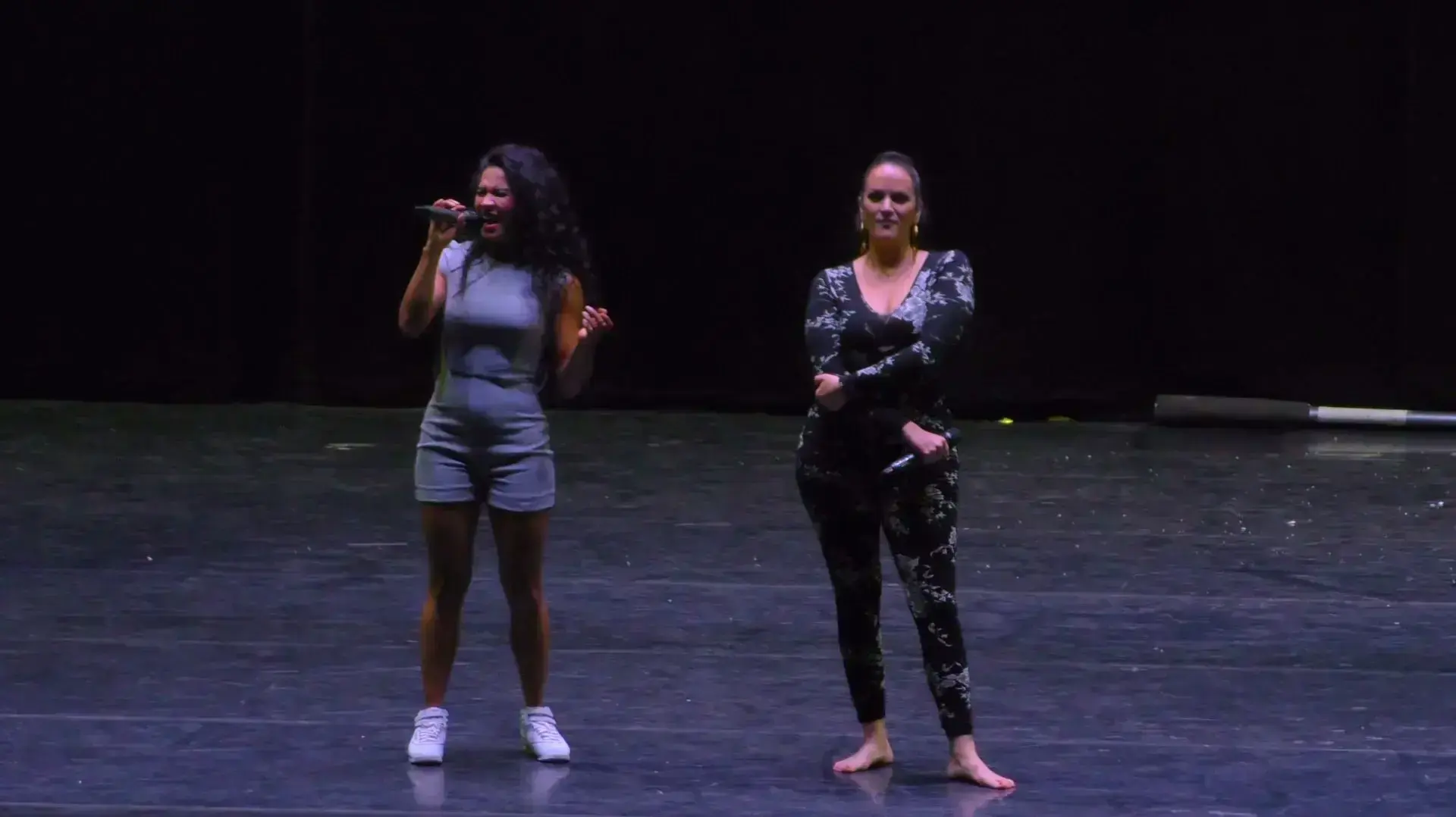 מופע האקרובטיקה סירקולומביה, קטע בחזרה בישראל