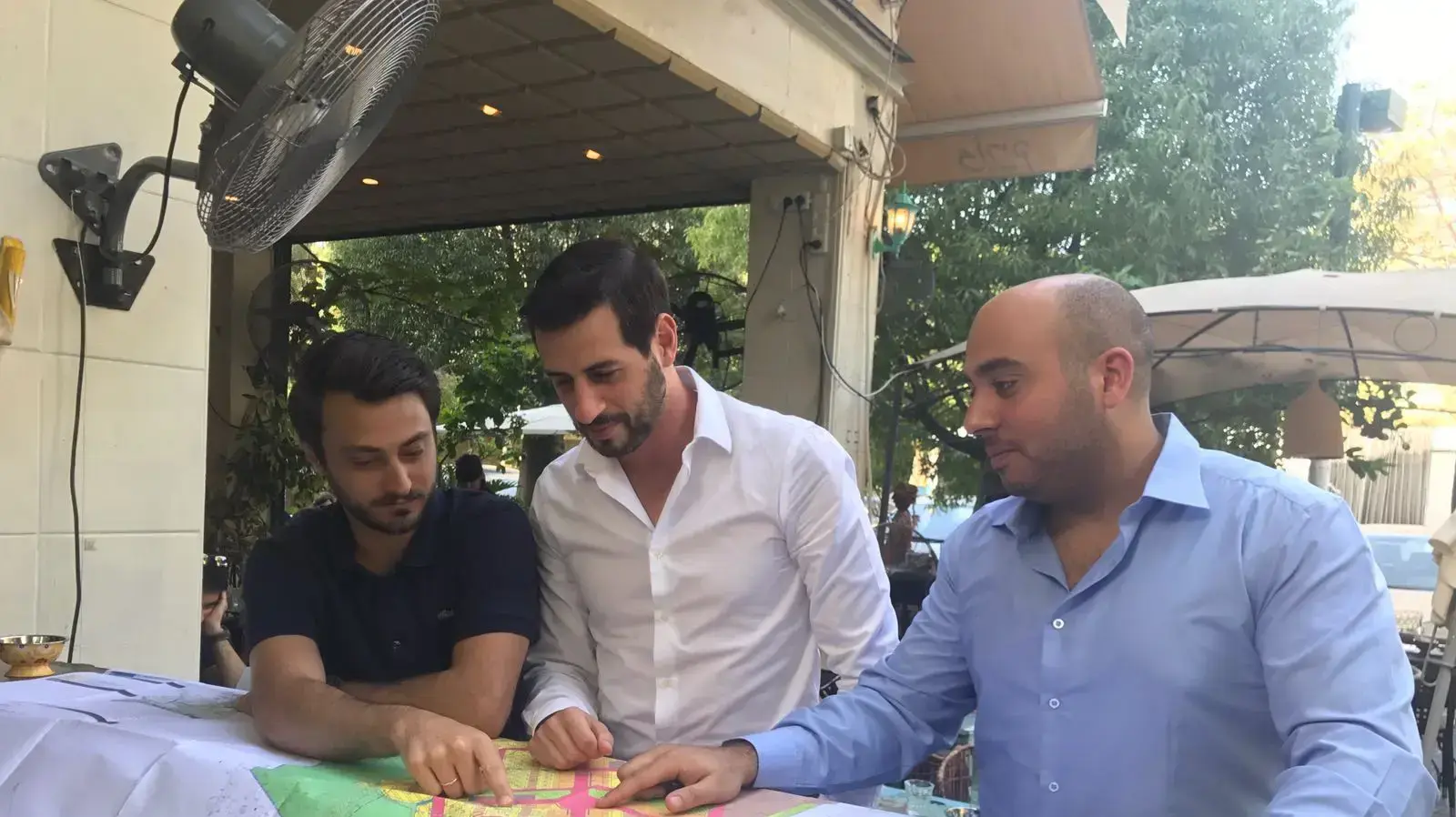 מייסדי קהילת נח איתמר סיון, עומר שלוס ואלמוג גולוד