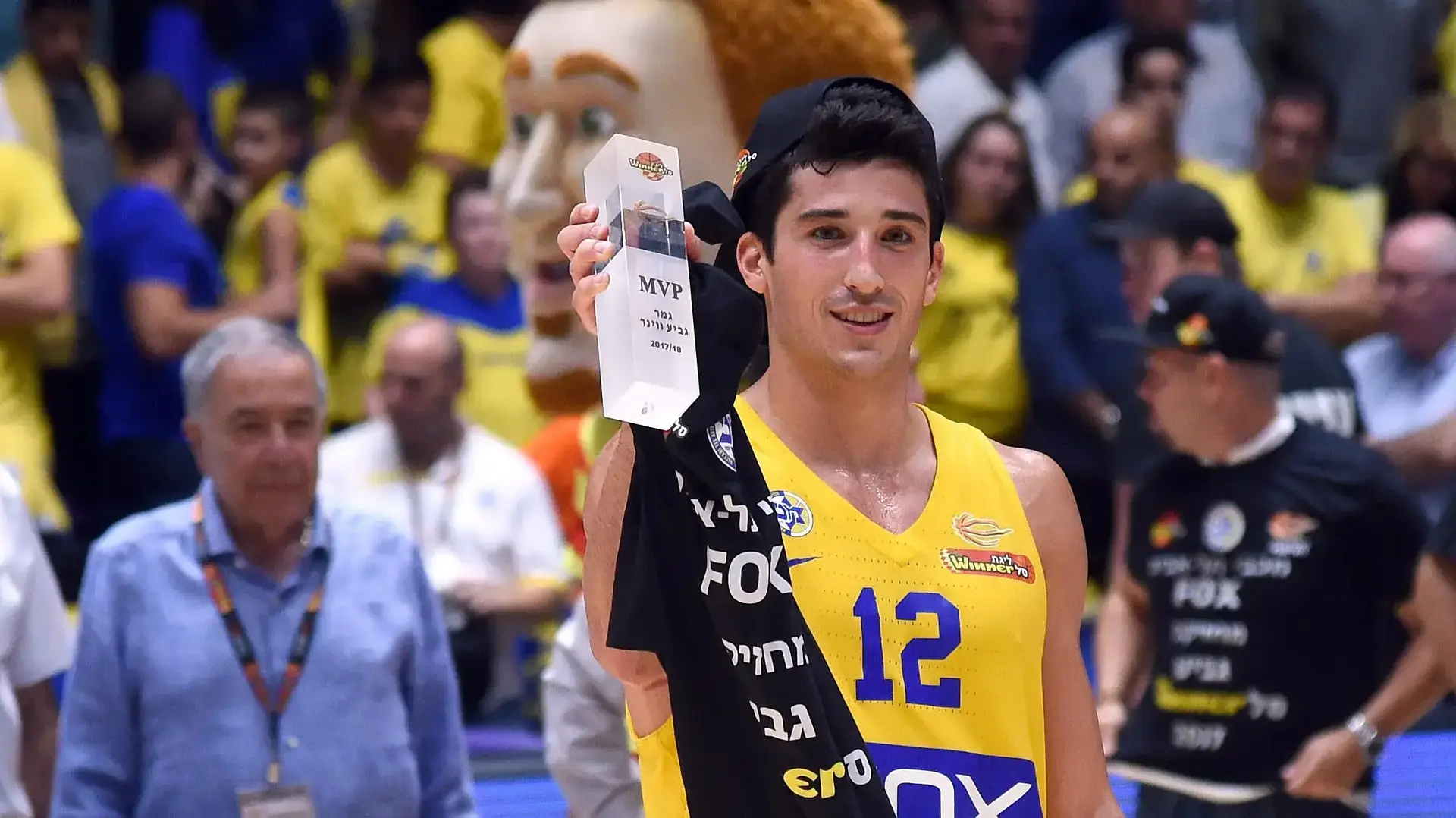 ג'ון דיברתולומאו שחקן מכבי תל אביב MVP גמר גביע ווינר