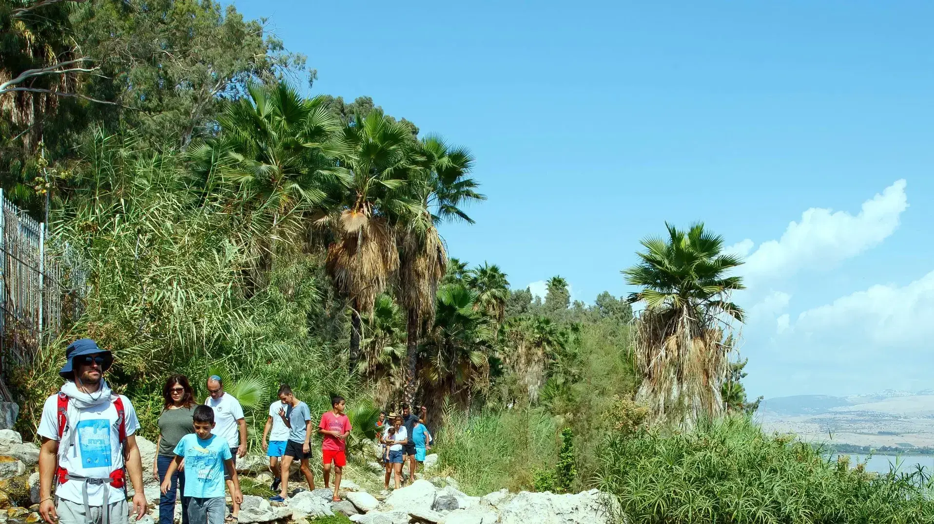טיול משפחתי שביל סובב כנרת