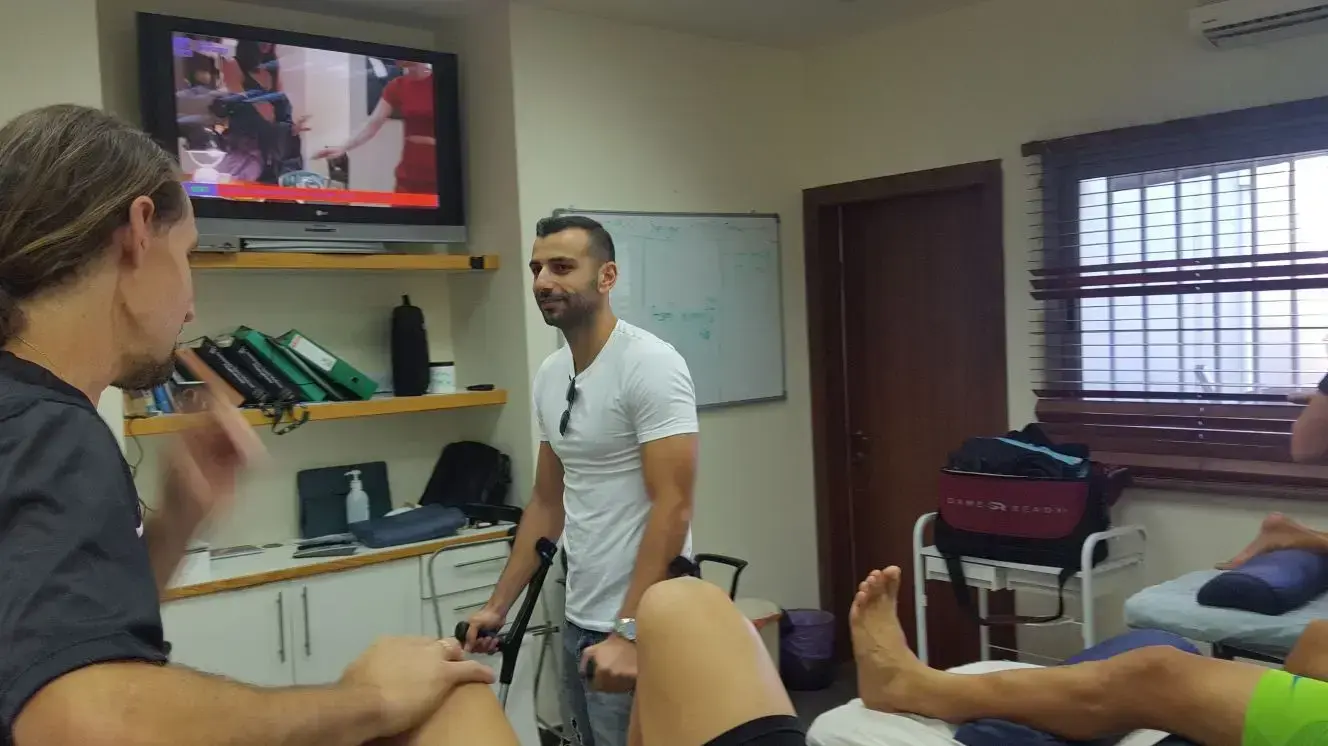 שחקן מכבי חיפה שלומי אזולאי