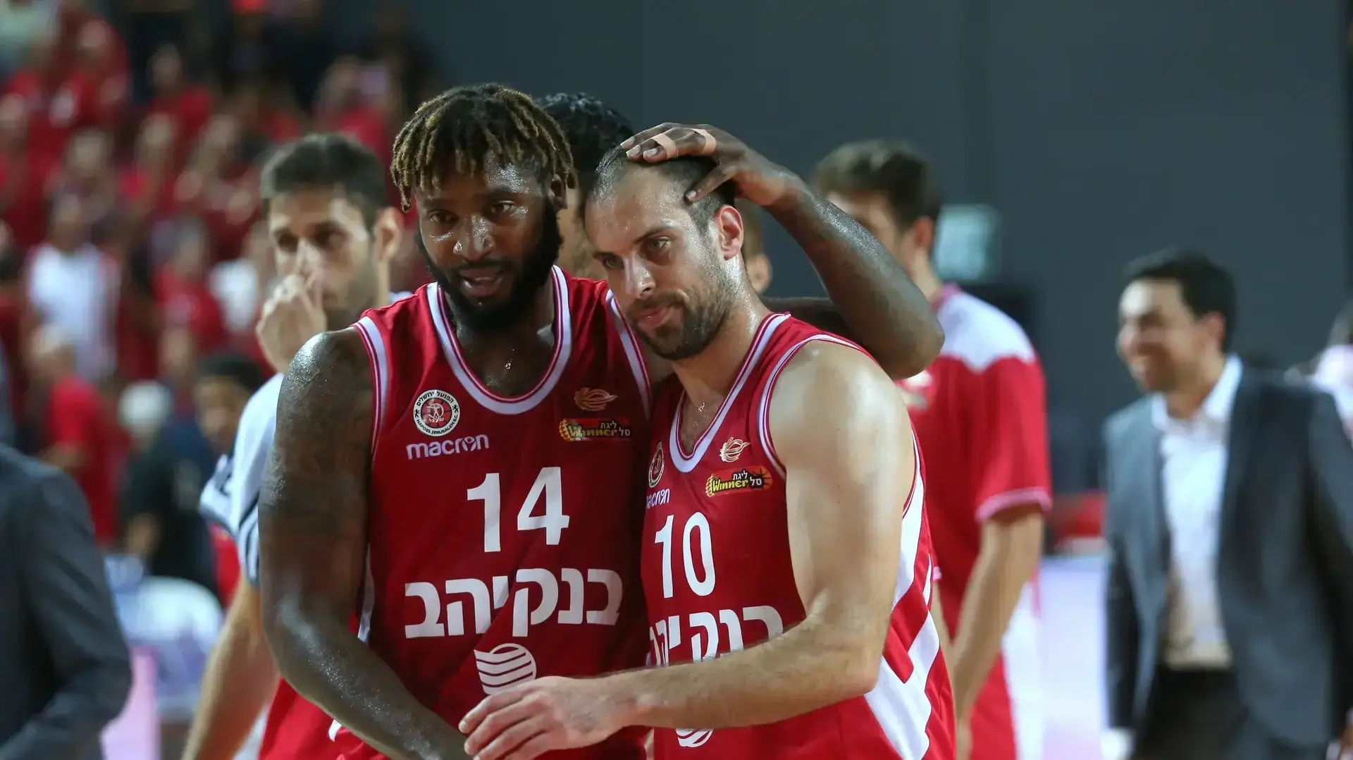 שחקני הפועל ירושלים יותם הלפרין, ריצ'רד האוול