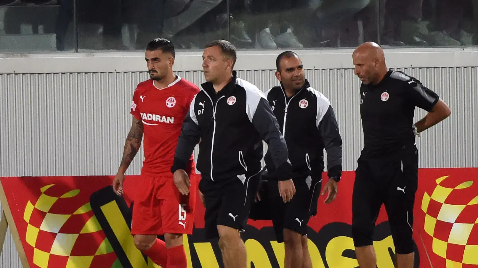 שחקן הפועל באר שבע וובה בראון נפצע ויורד מהמגרש