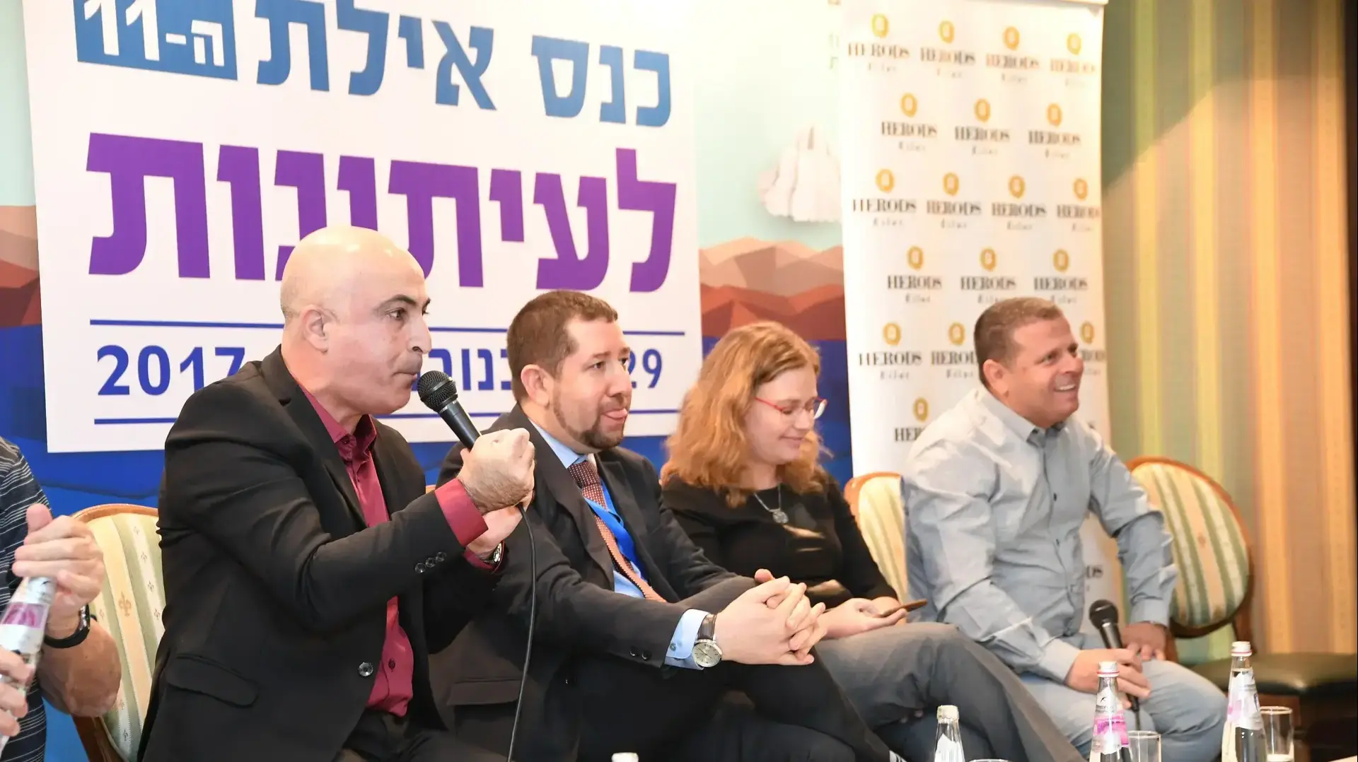 פאנל ישראל היום בכנס אילת