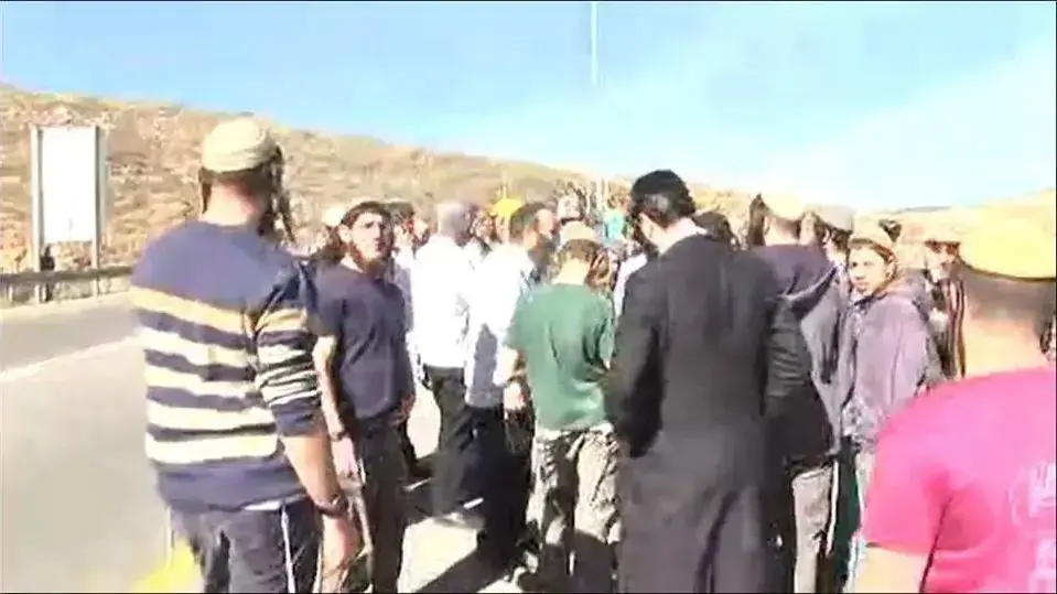 עימותים בין מתנחלים לפלסטינים בקוסרא 4 בדצמבר 2017