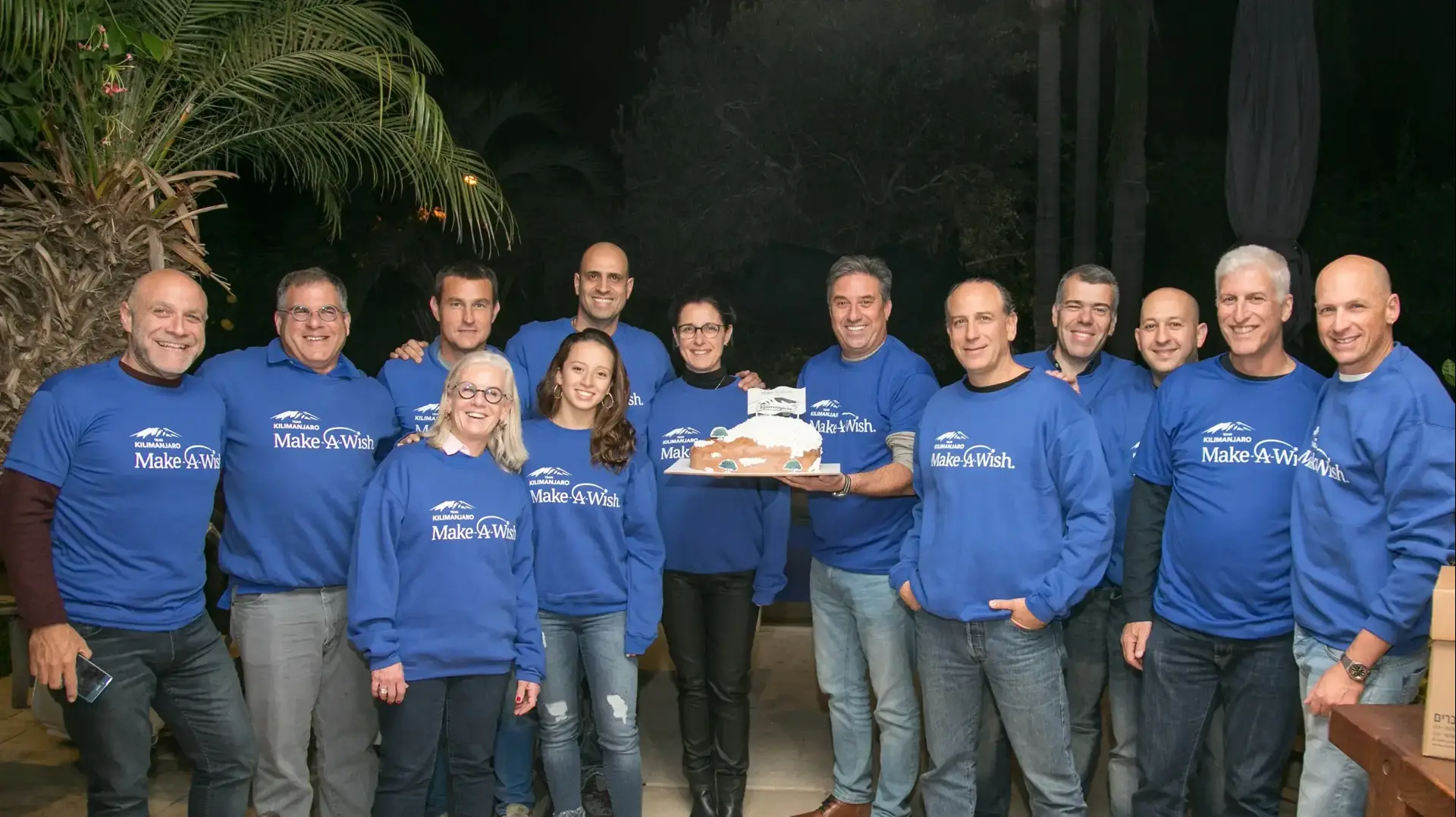 משתתפי מסע לקילמנגרו עמותת Make A Wish