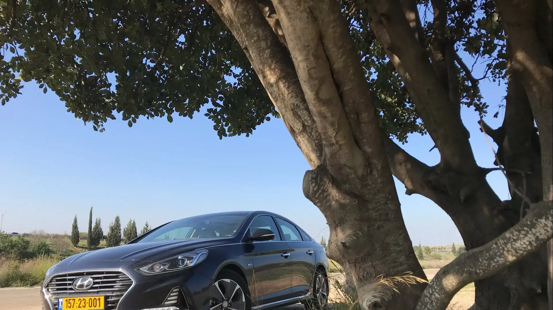 יונדאי סונטה הייבריד: מבחן דרך