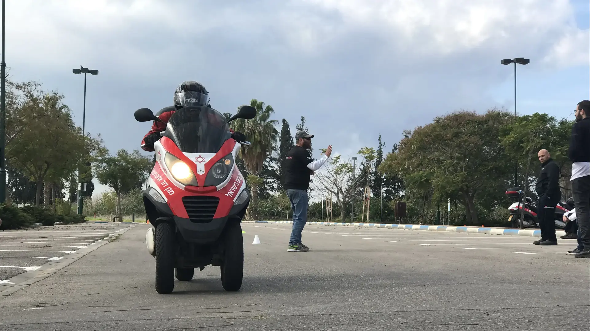 יום הדרכה יחידת האופנועים במד"א