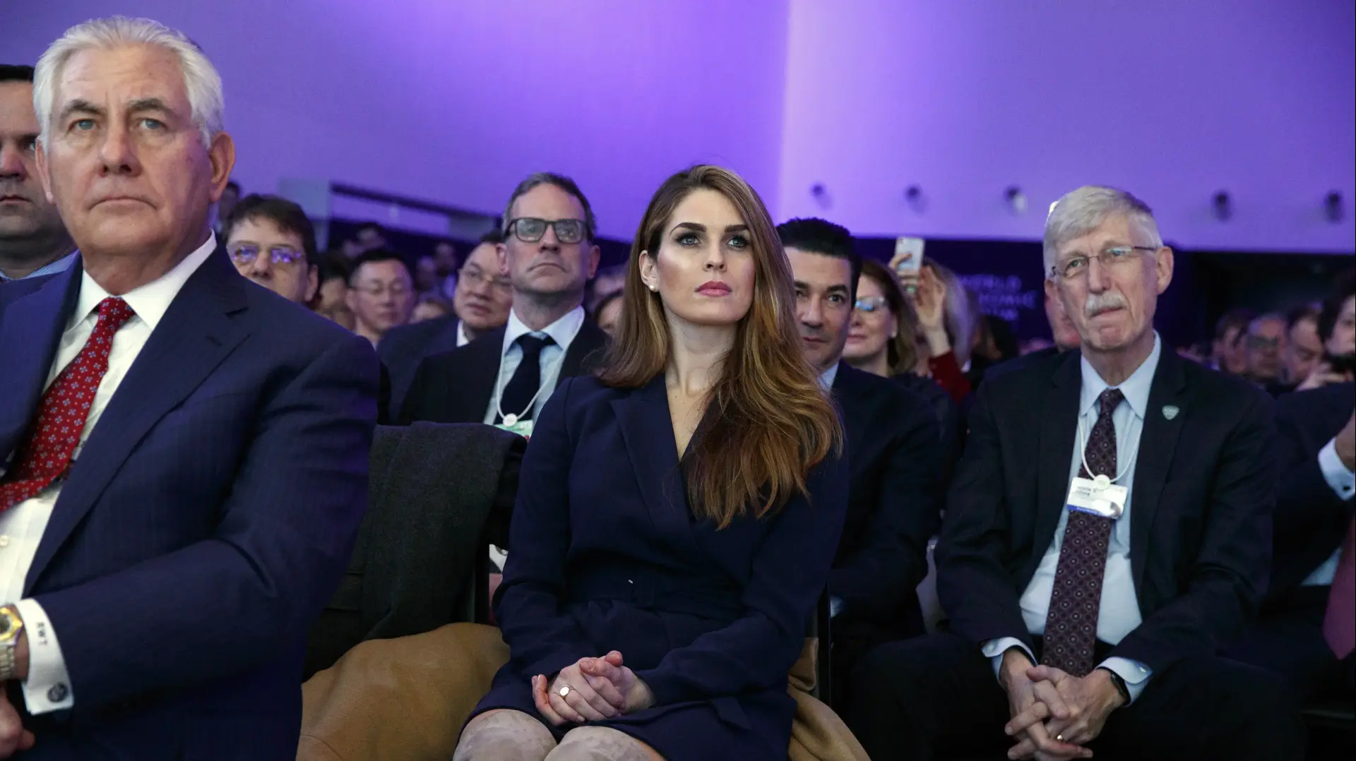 הופ היקס ראש מערך התקשורת של הבית הלבן דאבוס