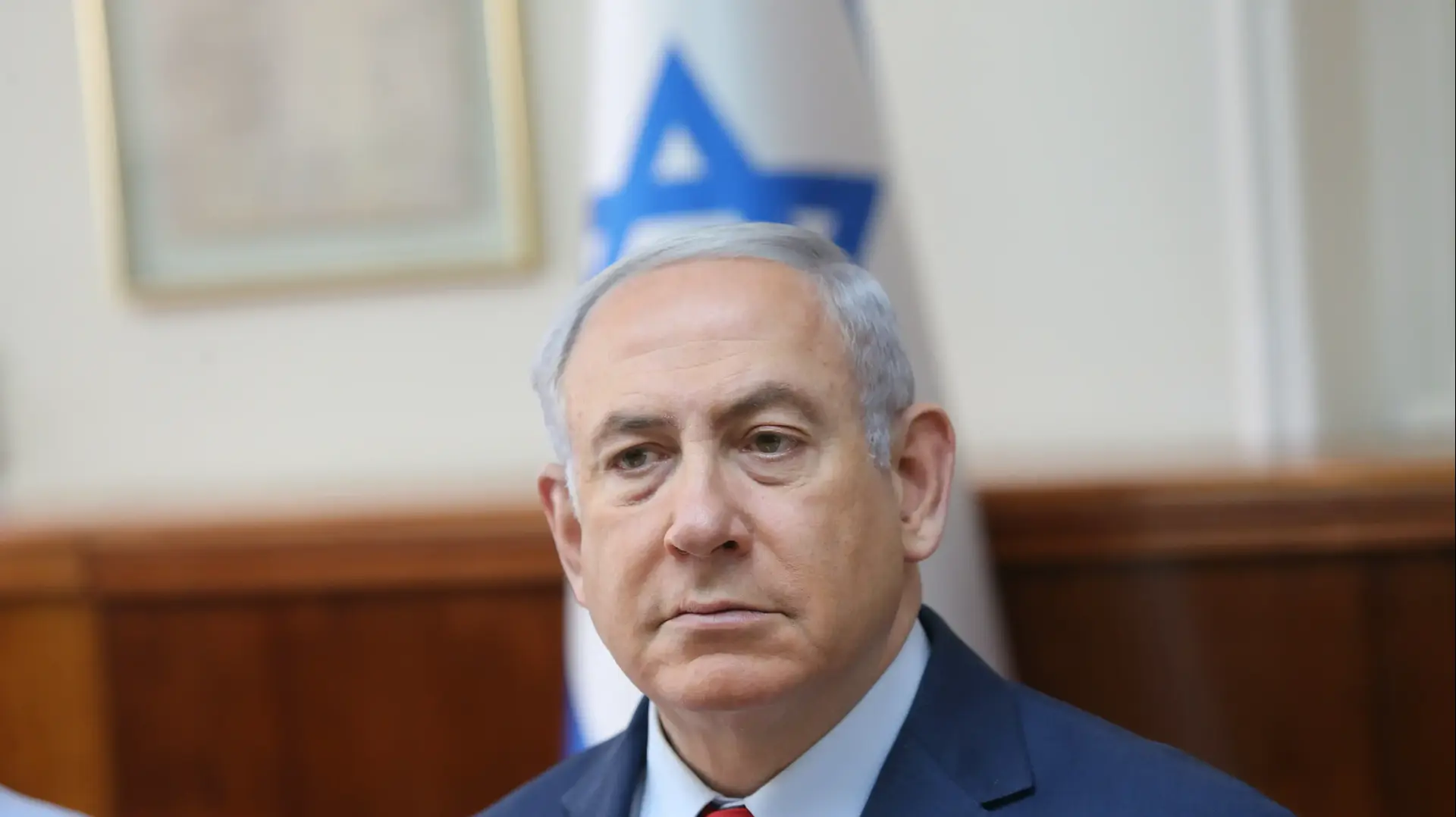 ראש הממשלה, בנימין נתניהו בישיבת הממשלה השבועית, 28 בינואר 2018