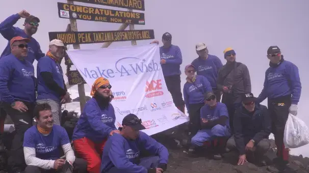 מסע של עמותת Make-A-Wish Israel להר הקילימנג'רו