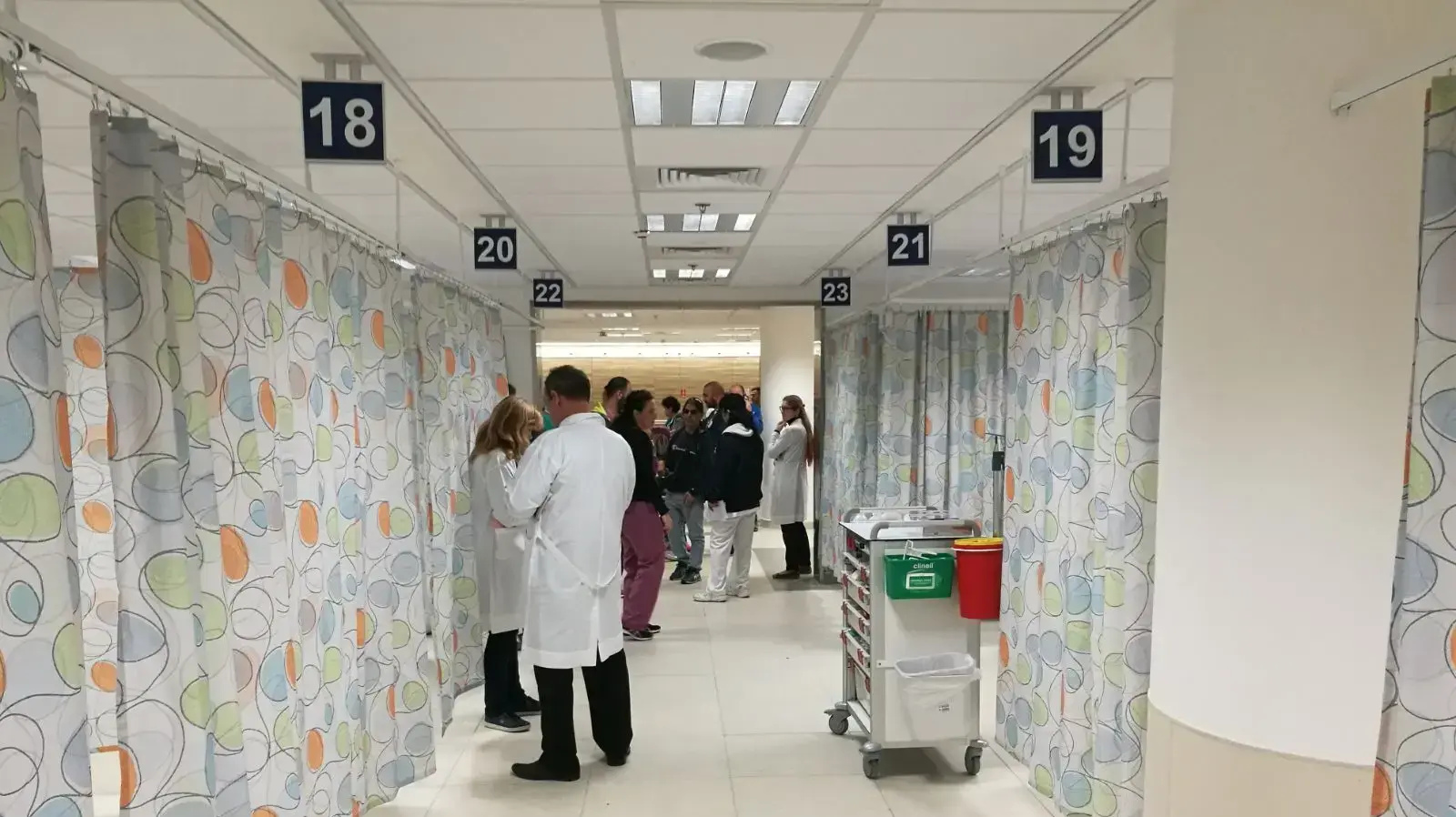 מסע"ת במרכז הרפואי ברזילי - פתיחת חדר מיון ממוגן 13 בפברואר 2018