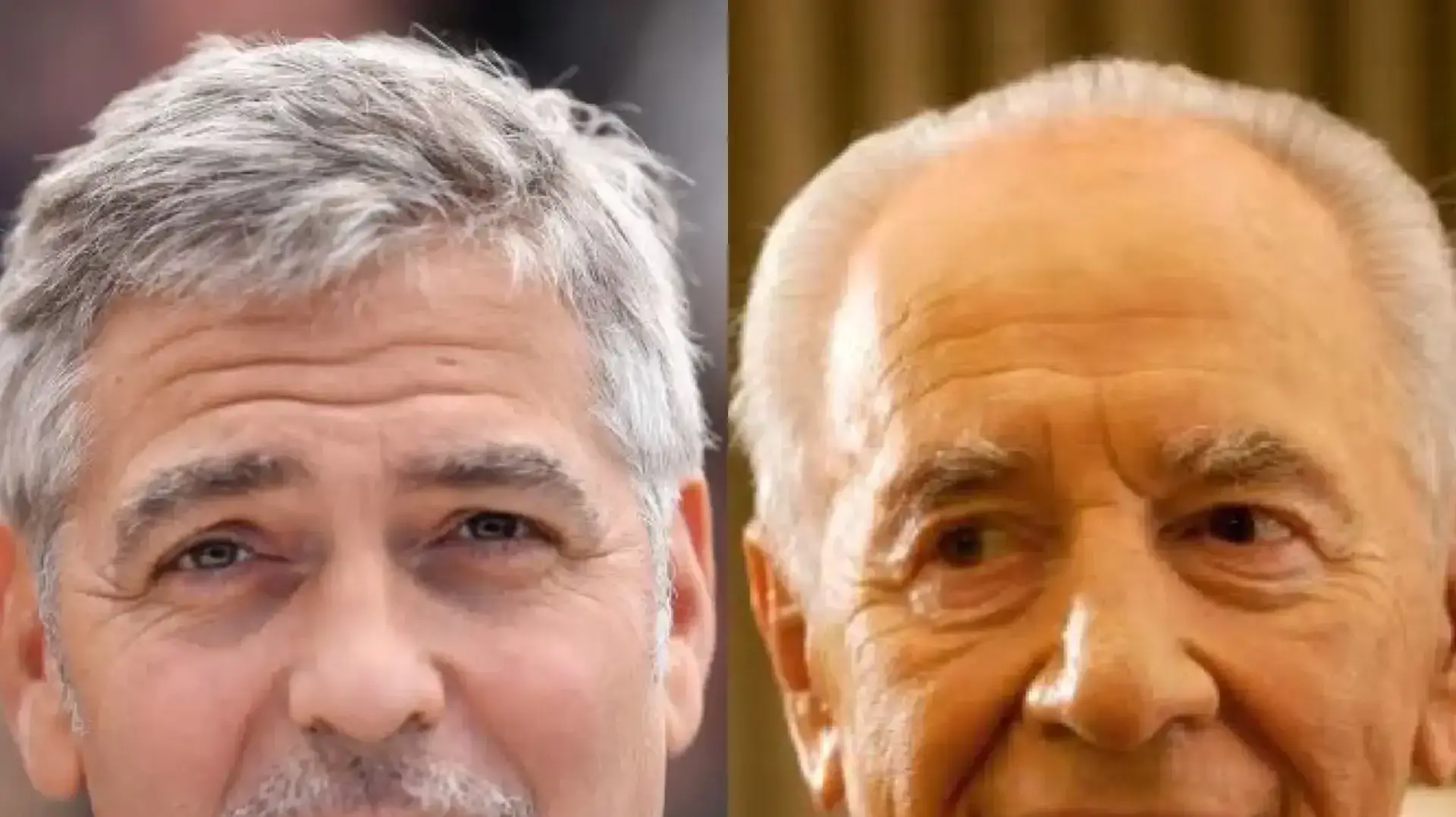 שמעון פרס, ג'ורג' קלוני