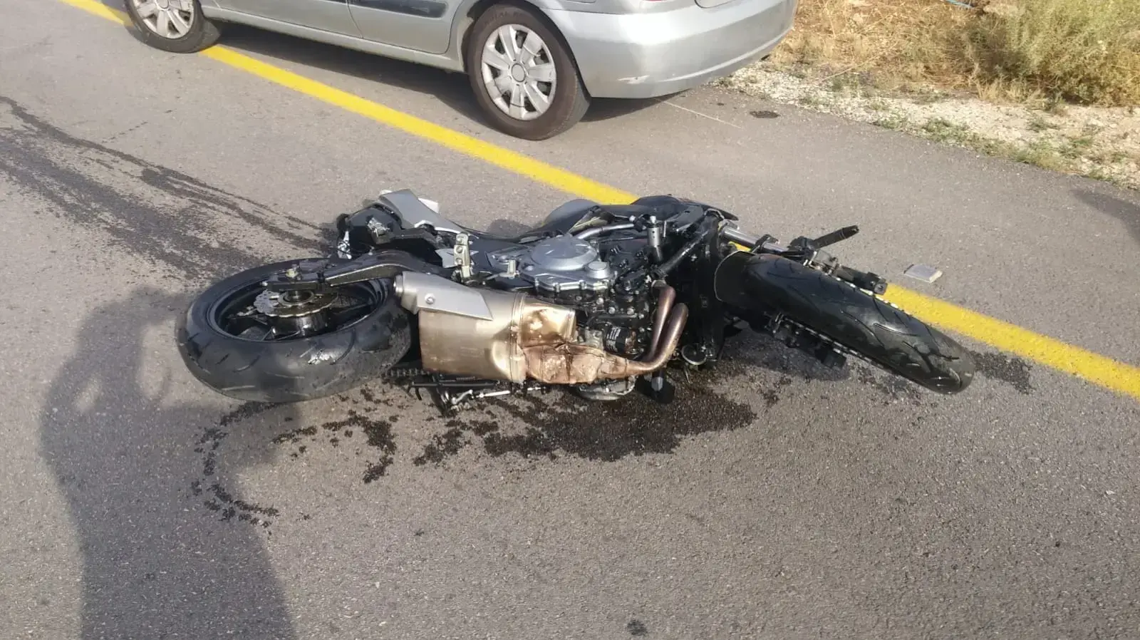 האוופנוע מהתאונה בבית אריה 23 במאי 2018 האוופנוע מהתאונה בבית אריה 23 במאי 2018