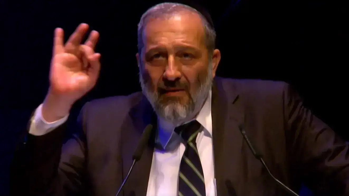 השר לפיתוח הפריפריה, הנגב והגליל אריה דרעי בוועידת הגליל התשיעית