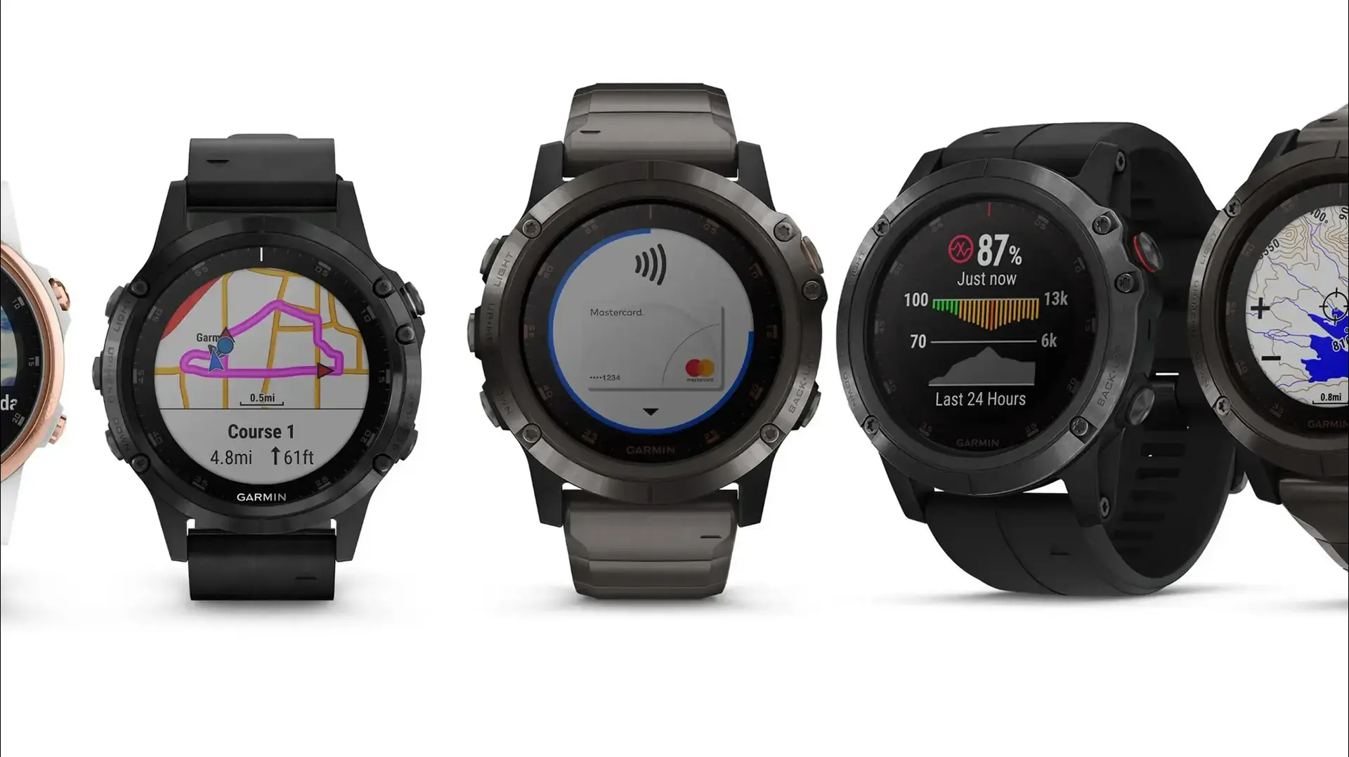 גרמין fenix 5